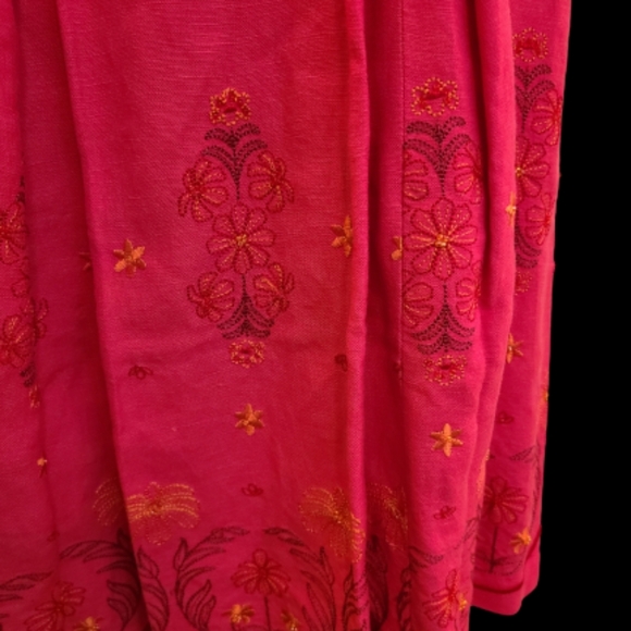 NWOT Alexandra Bartlett Embroidered Sundress - Picture 3 of 5